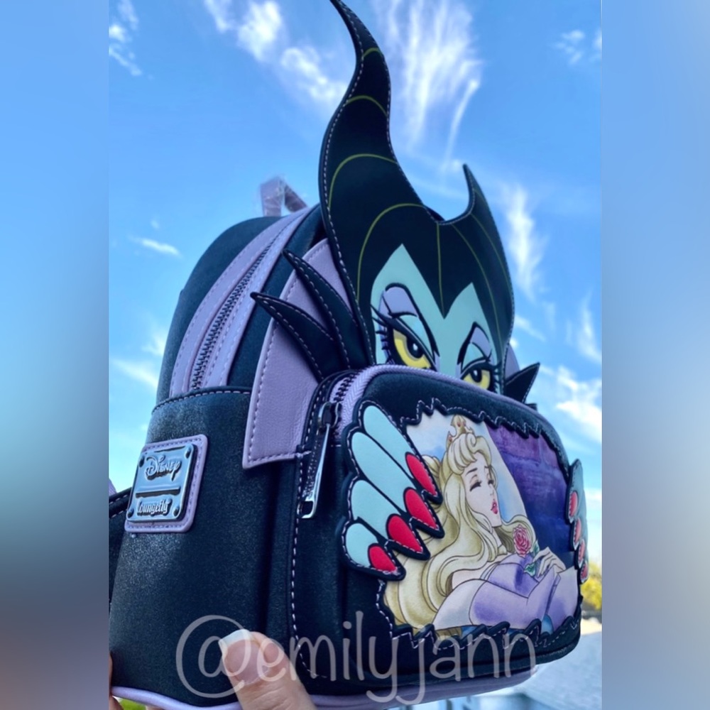 Sleeping Beauty♠️Maleficent Backpack Set - Picture 2 of 13